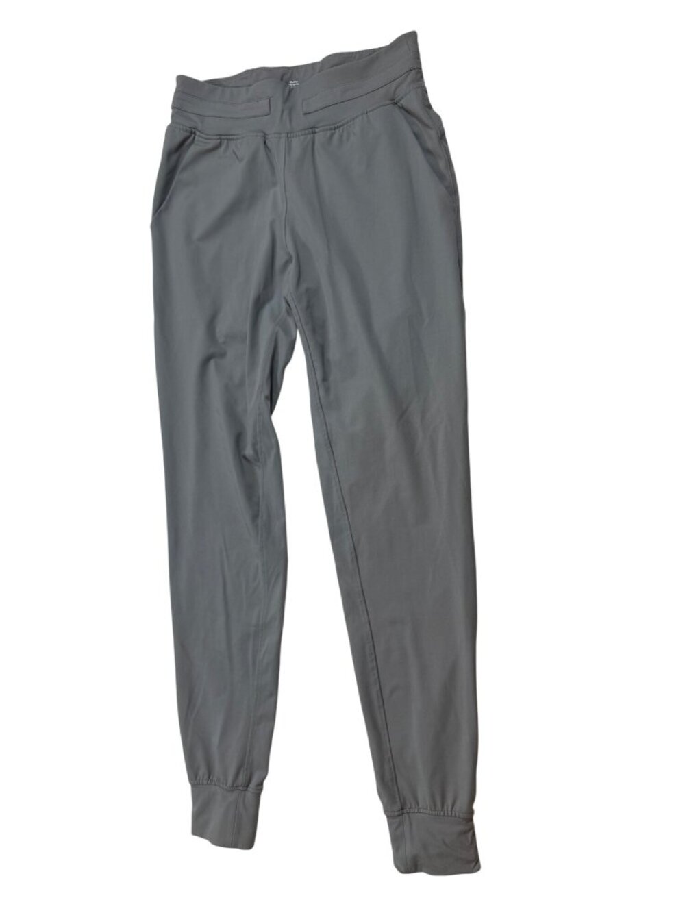 Zyia Active Grey Athletic Joggers Womens Size Large Lightweight Stretch (H906)